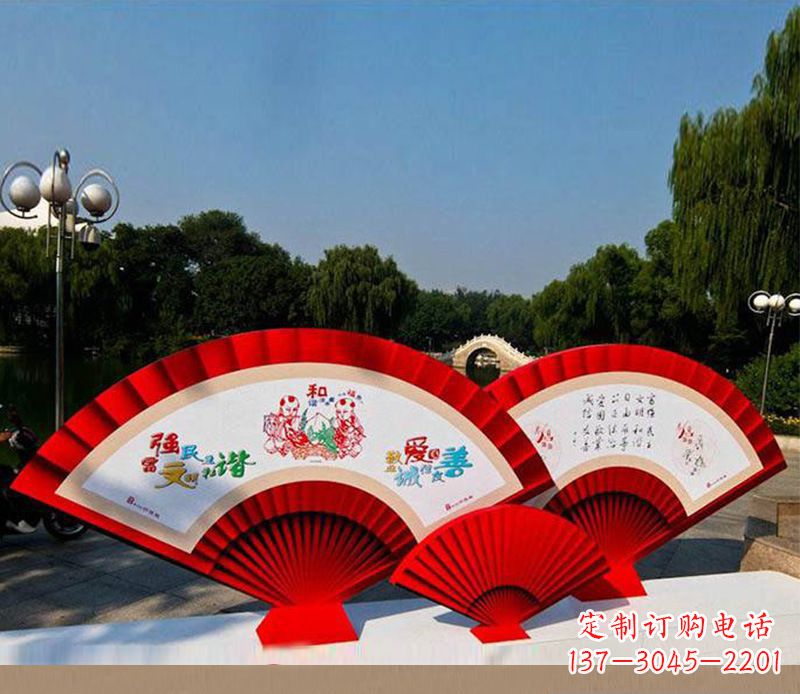 常州不锈钢价值观雕塑——见证社会主义核心价值观