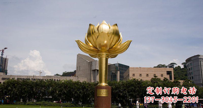 常州不锈钢莲花雕塑——精美的艺术品