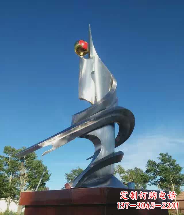 常州利用不锈钢创作书籍雕塑