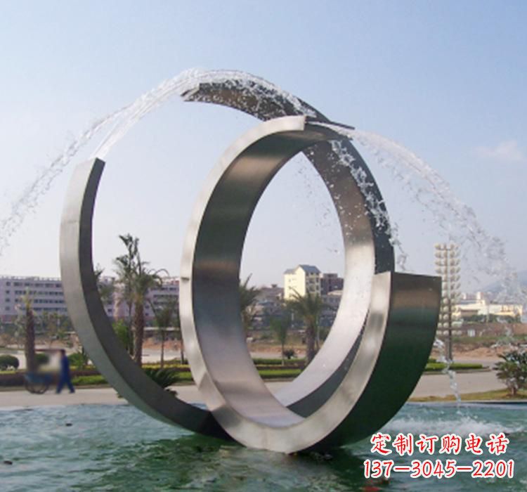 常州不锈钢水景喷泉雕塑