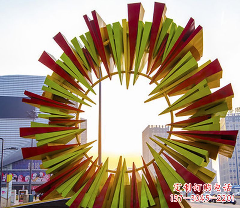 常州绚烂太阳,精美不锈钢太阳花雕塑