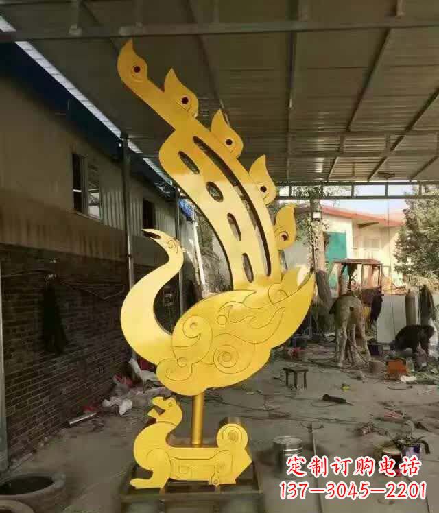 常州不锈钢铁艺凤凰雕塑
