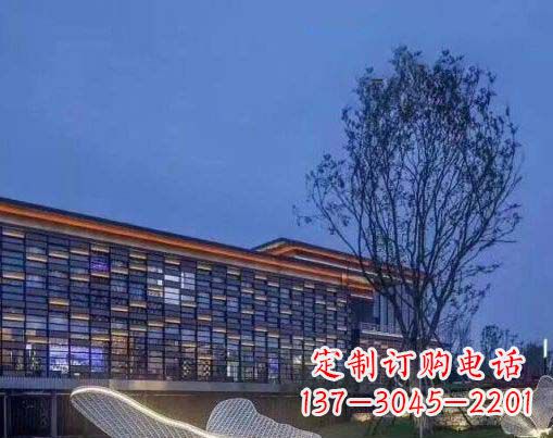 常州不锈钢网状蝴蝶雕塑——精美而优雅