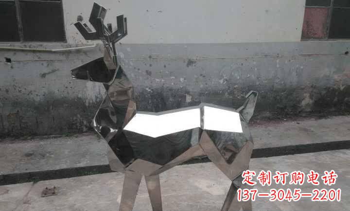 常州不锈钢小鹿石雕——雕塑中的优雅与高贵