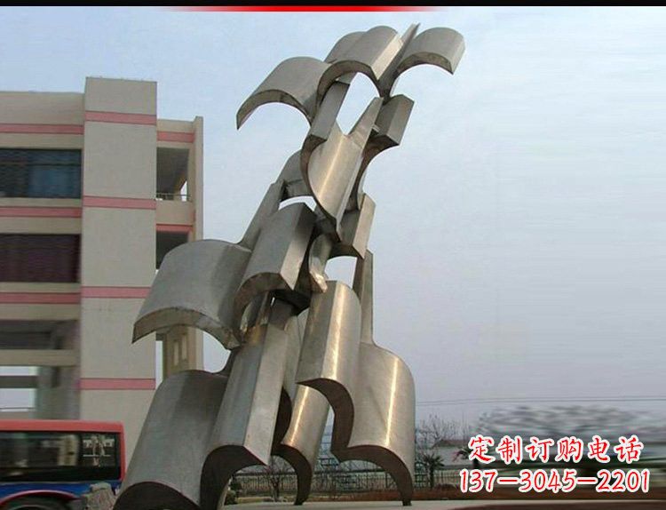常州不锈钢书籍雕塑——记录着校园文化的精彩历史