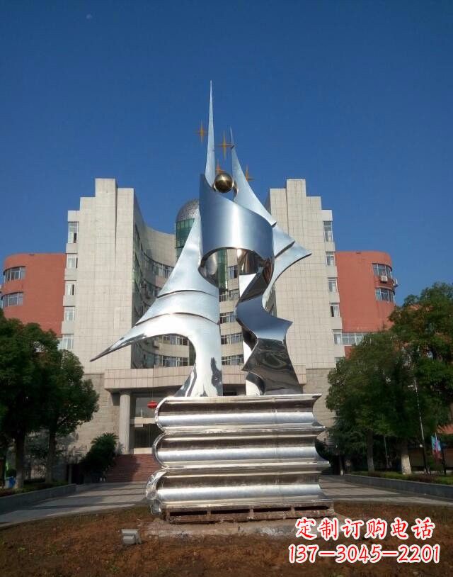 常州不锈钢书籍雕塑艺术与文化的结合
