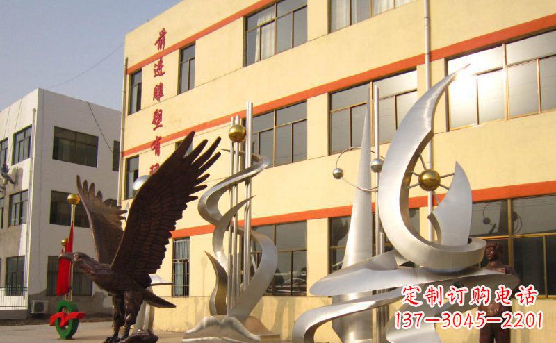 常州不锈钢雄鹰雕塑