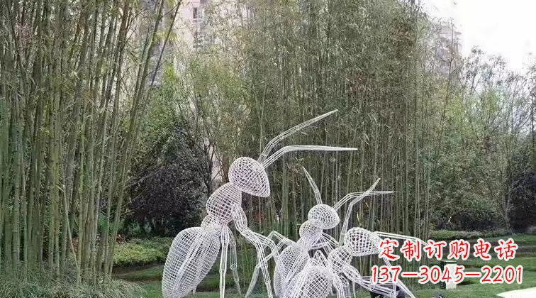 常州不锈钢艺术蚂蚁雕塑