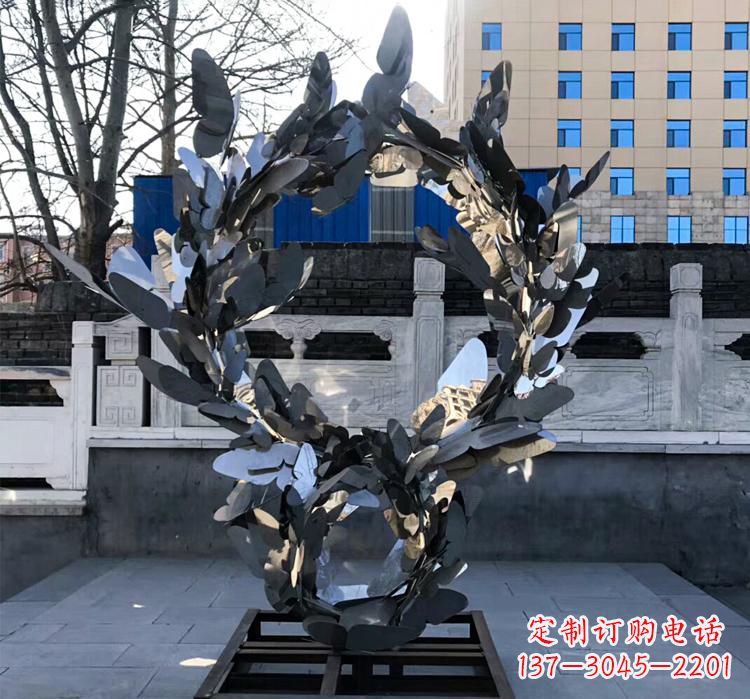 常州不锈钢蝴蝶之美——不锈钢艺术蝴蝶景观雕塑