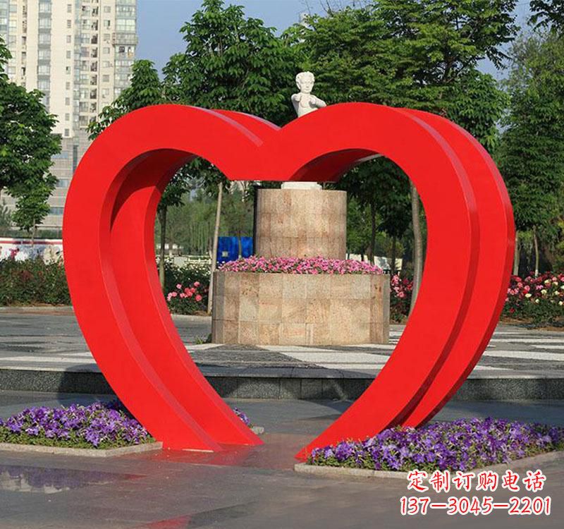 常州不锈钢艺术抛光拱门雕塑