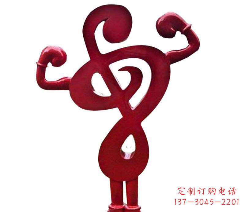 常州音符之美——不锈钢音符雕塑