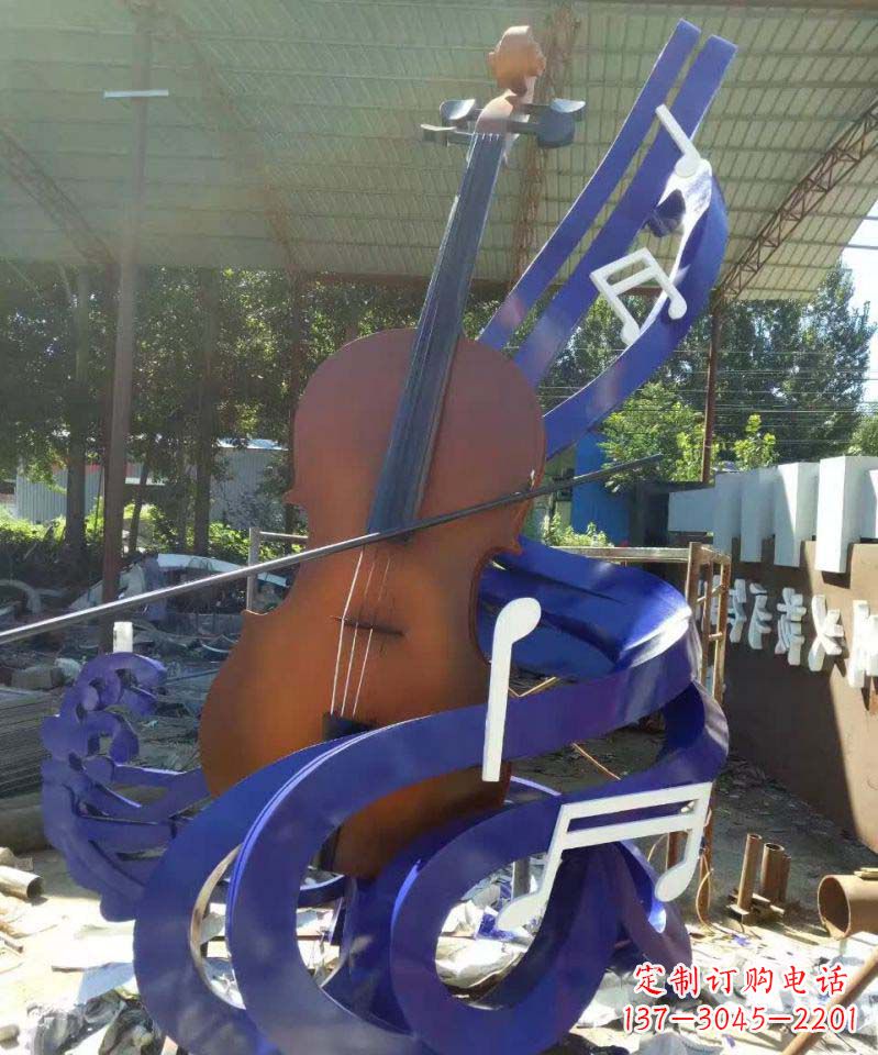 常州不锈钢音符将音乐融入生活