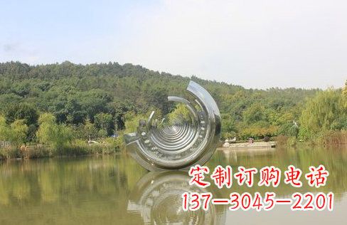 常州不锈钢园林抽象齿轮雕塑