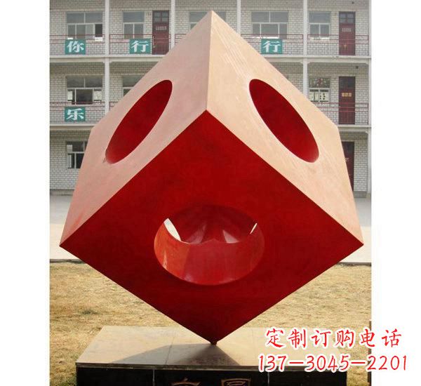 常州不锈钢魔方雕塑展现精致与艺术