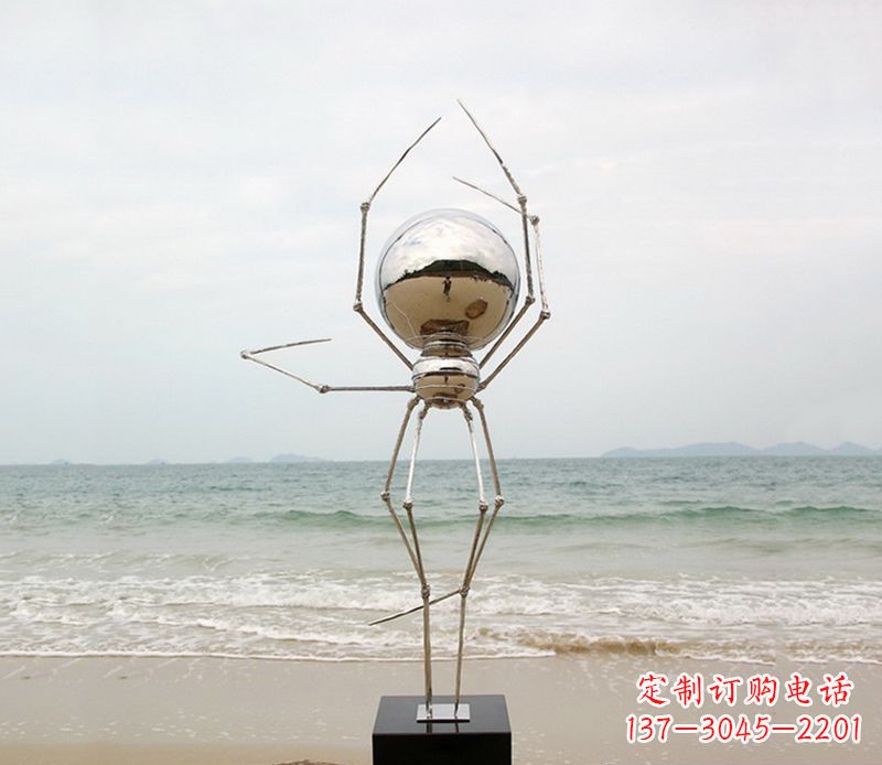 常州不锈钢的蜘蛛侠雕塑