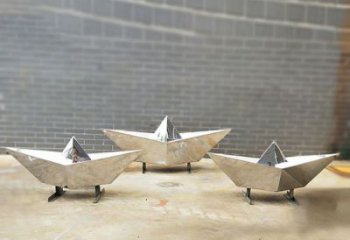 常州不锈钢元宝雕塑精致的艺术品