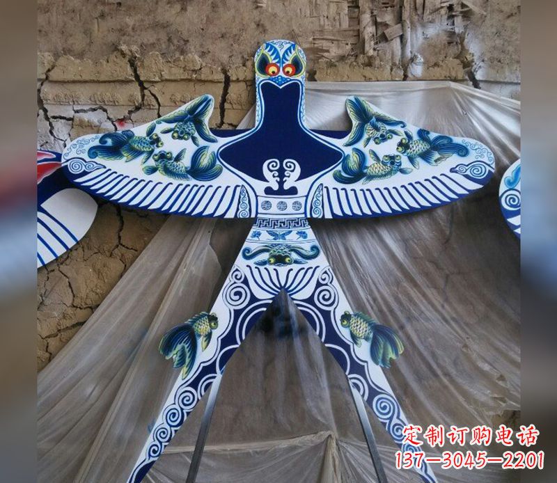 常州不锈钢蜘蛛侠风筝雕塑的象征