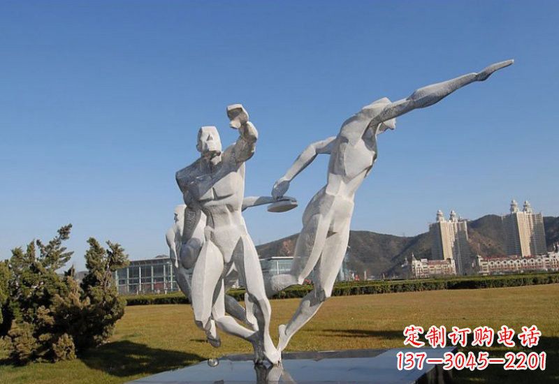 常州不锈钢运动员雕塑一种艺术的象征