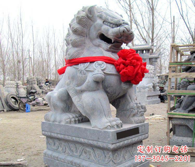 常州雄壮狮子石雕——欢迎来到宁波