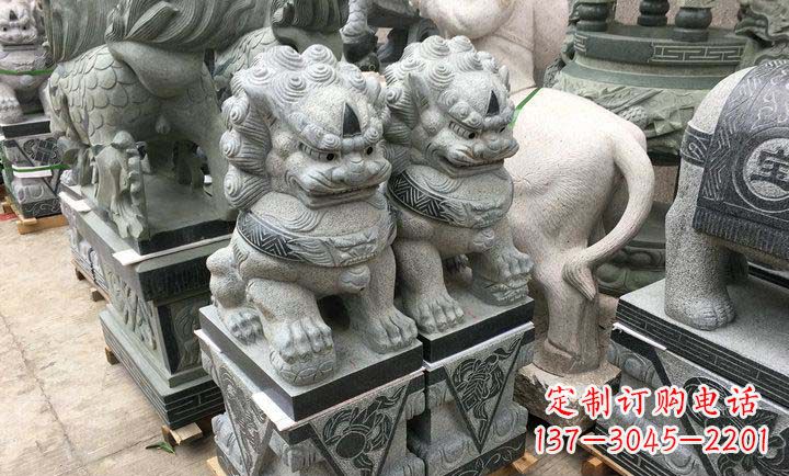 常州瑞士狮子门口雕塑