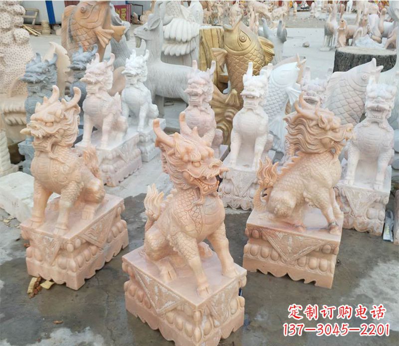 常州麒麟雕塑传承文化之美
