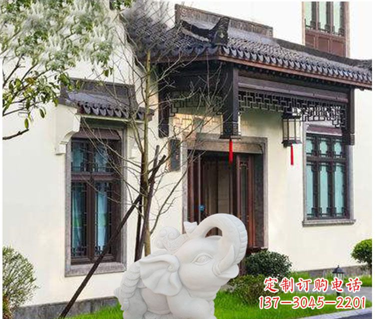 常州小象招财石雕——引领幸福的钥匙