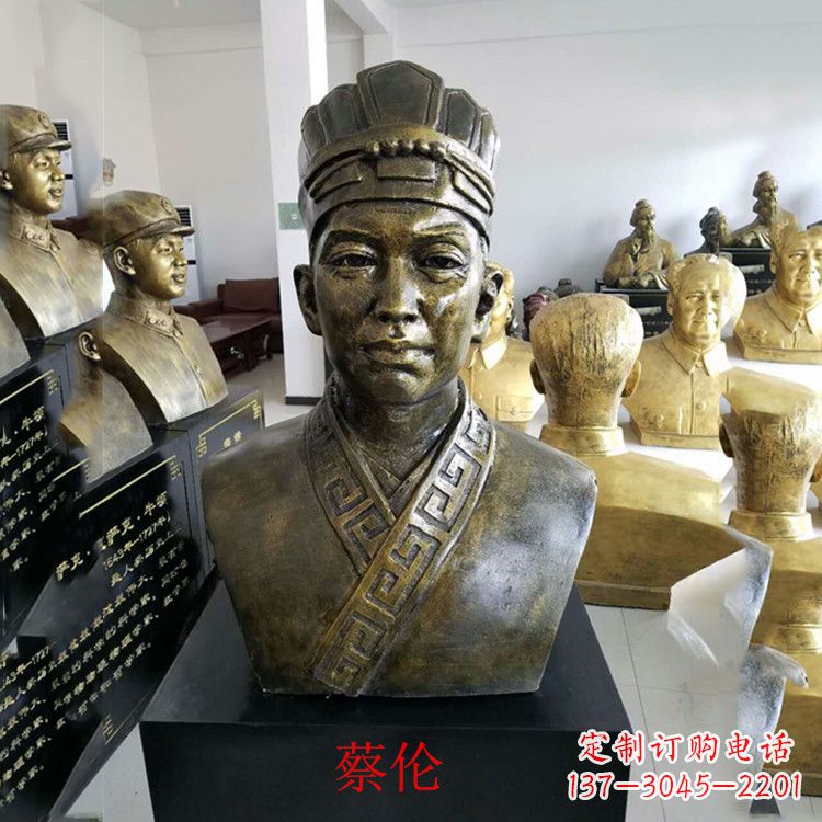 常州蔡伦雕塑一件传承历史的艺术珍品