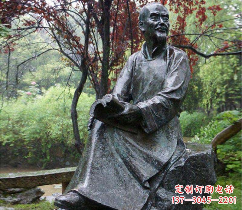 常州纪念古代名人的雕塑