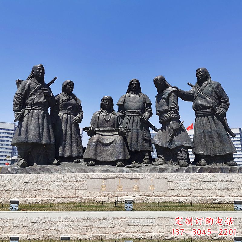 常州草原母亲——传承爱的雕塑