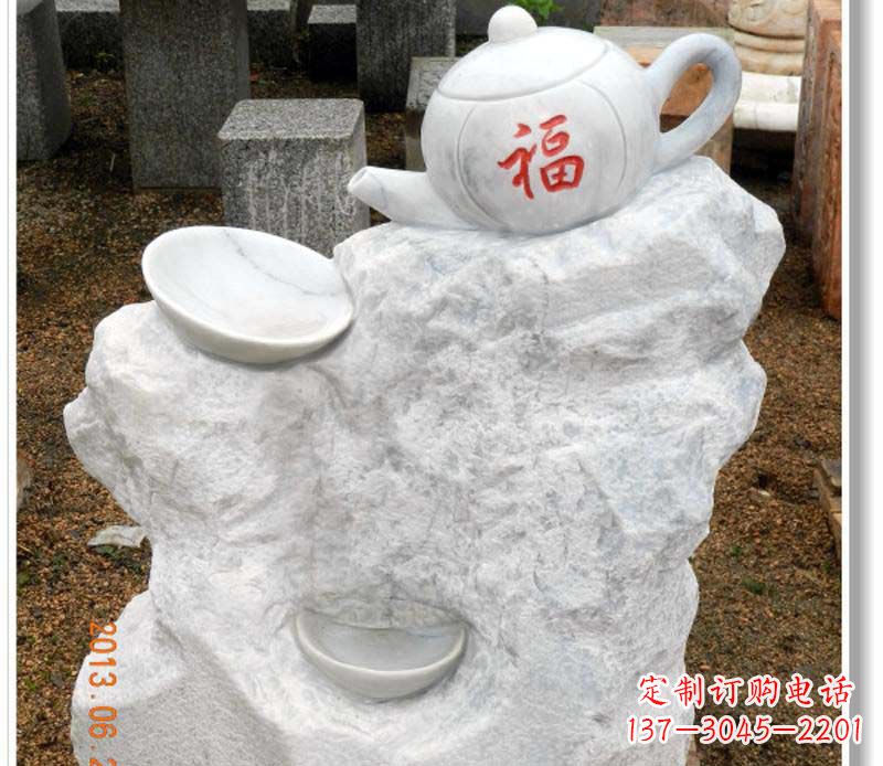 常州茶壶广场景观石雕