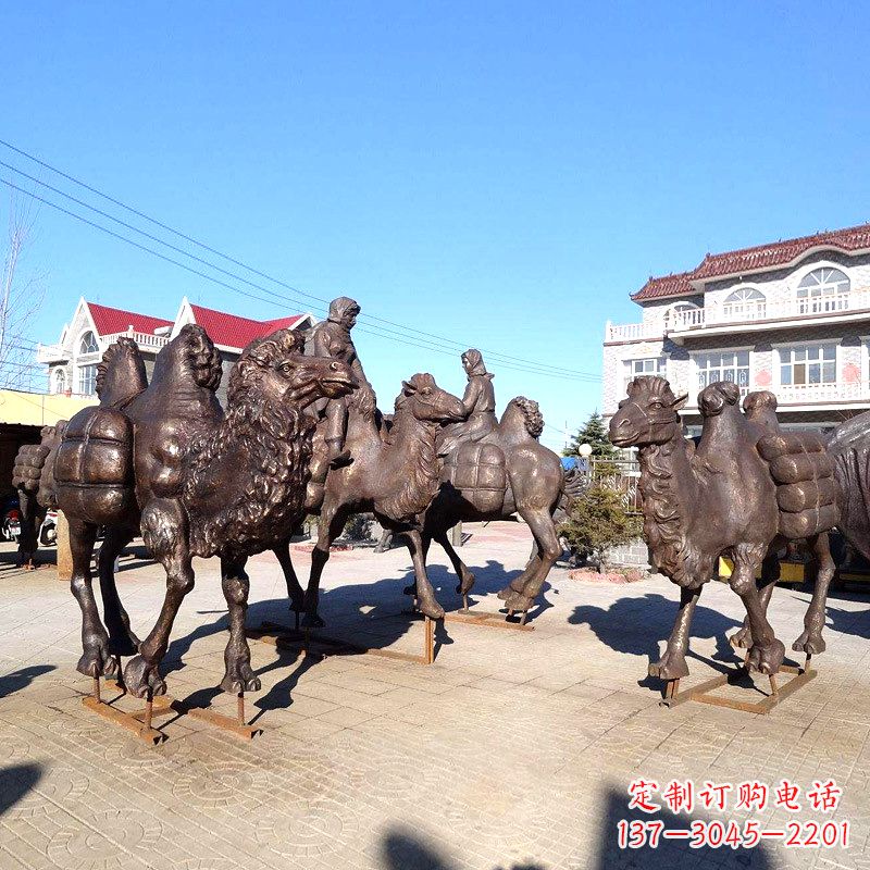 常州茶马古道骆驼队