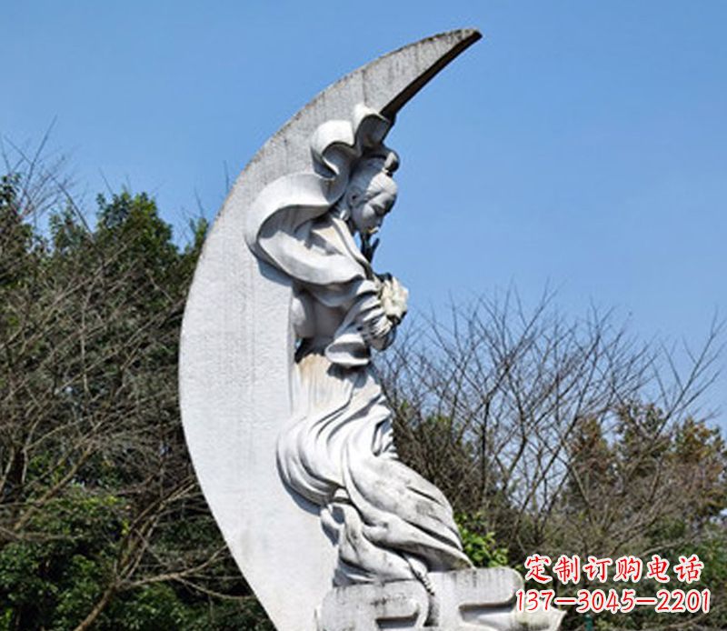 常州嫦娥奔月传承中国传统文化的雕塑之美