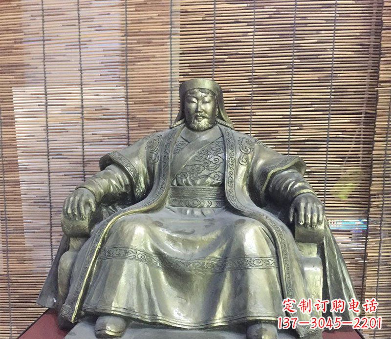 常州成吉思汗神话中的雕像