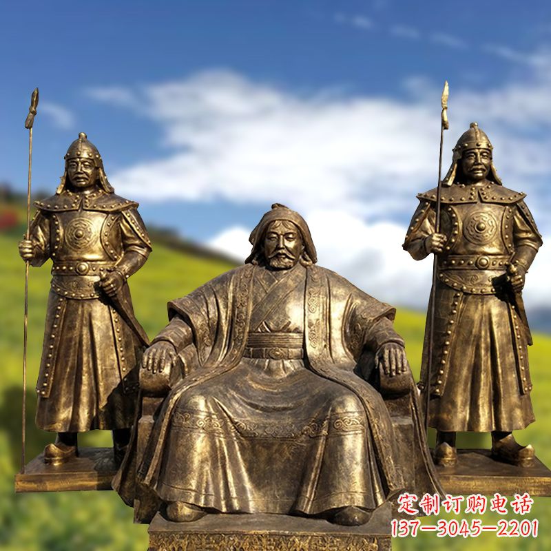 常州成吉思汗一座永恒的纪念雕塑