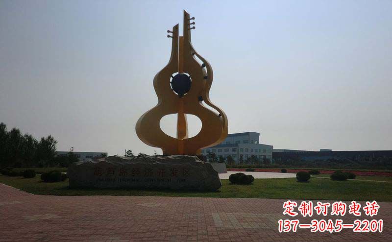 常州城市不锈钢葫芦造型雕塑