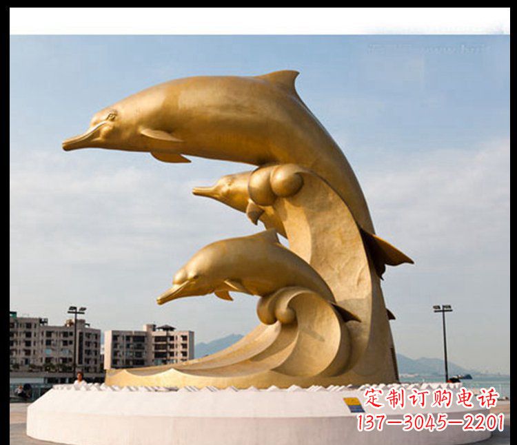 常州海豚雕塑——美丽的城市标志