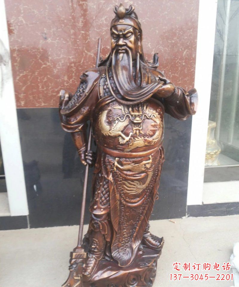 常州此关公雕塑