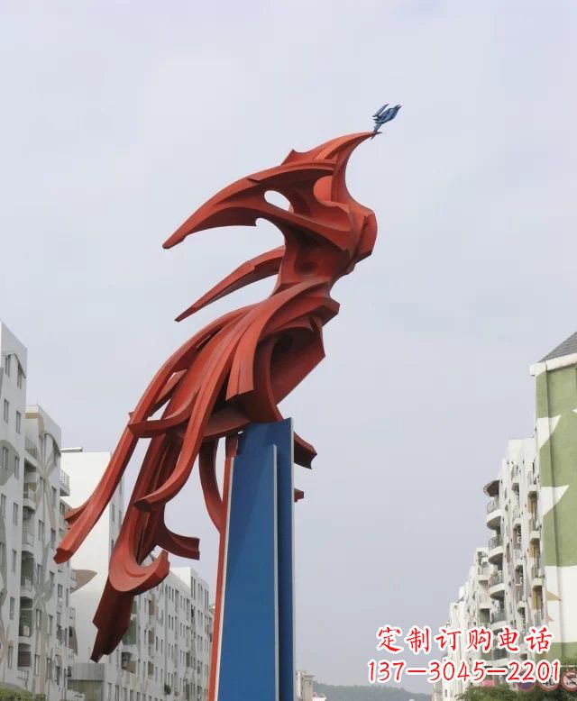 常州凤凰雕塑传承古老文化的艺术精品