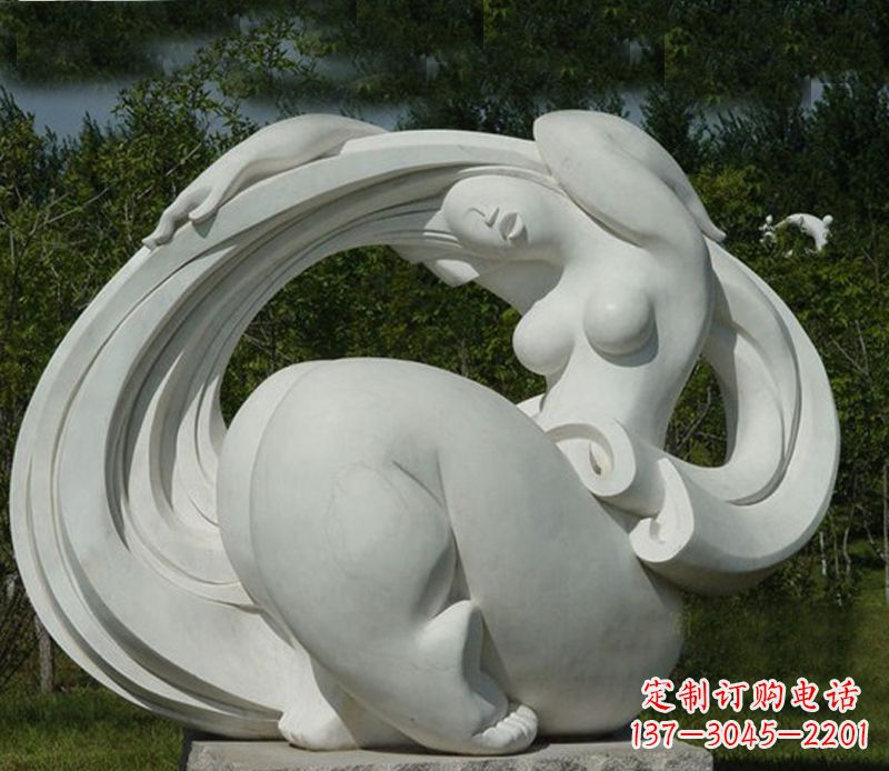 常州抽象美女石雕