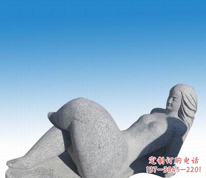 常州抽象胖女孩石雕