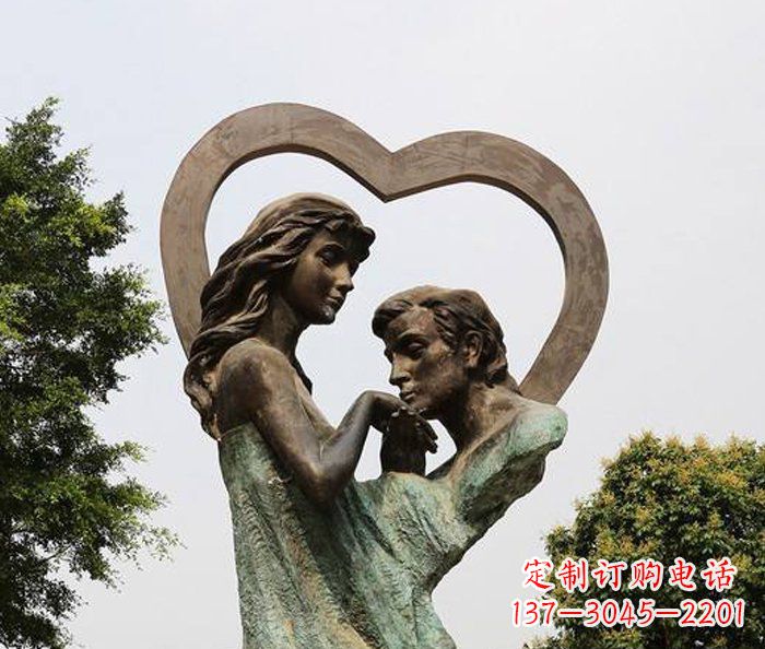 常州浪漫爱情,永恒铜雕