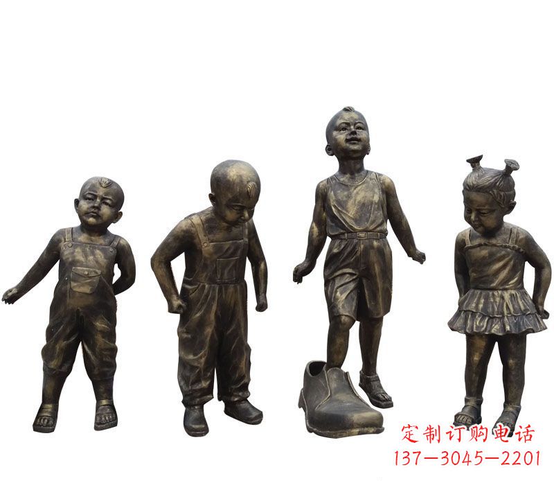 常州儿童雕塑传承中国古代文化