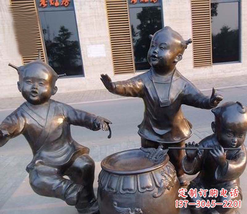 常州儿童铜雕——传承精神家园的艺术瑰宝