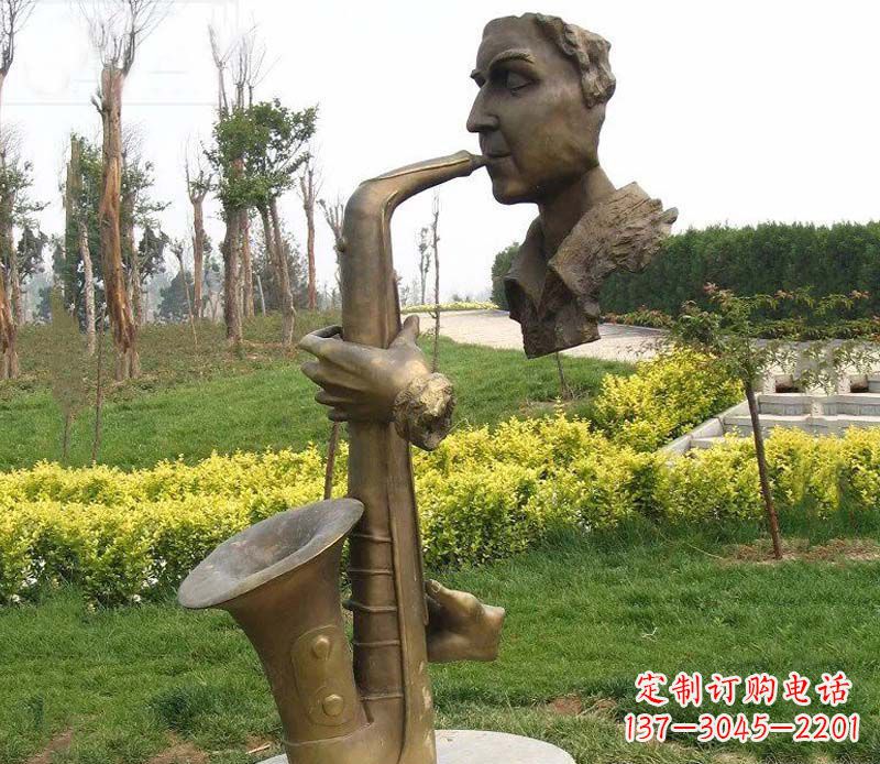 常州萨克斯雕塑艺术的精美表现