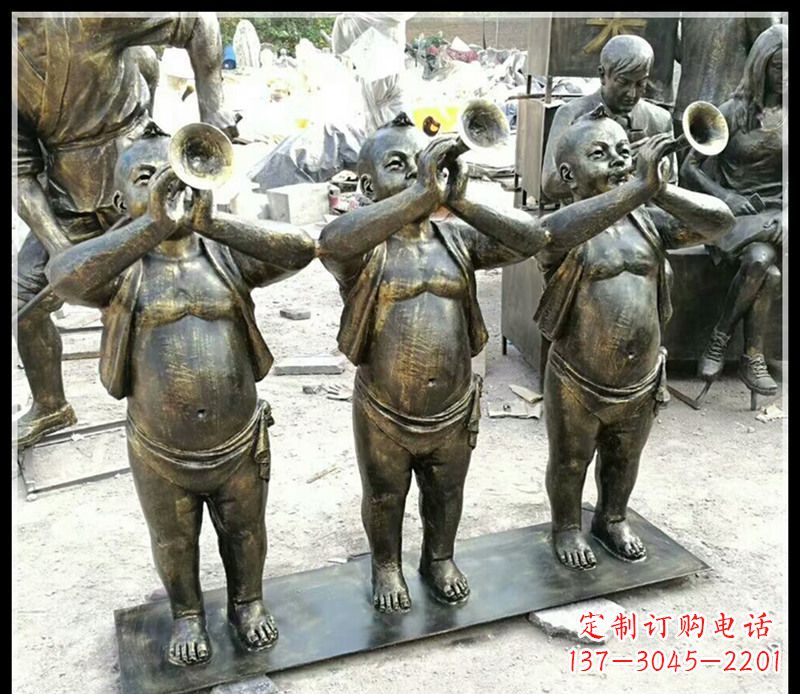 常州儿童雕塑弘扬传统文化
