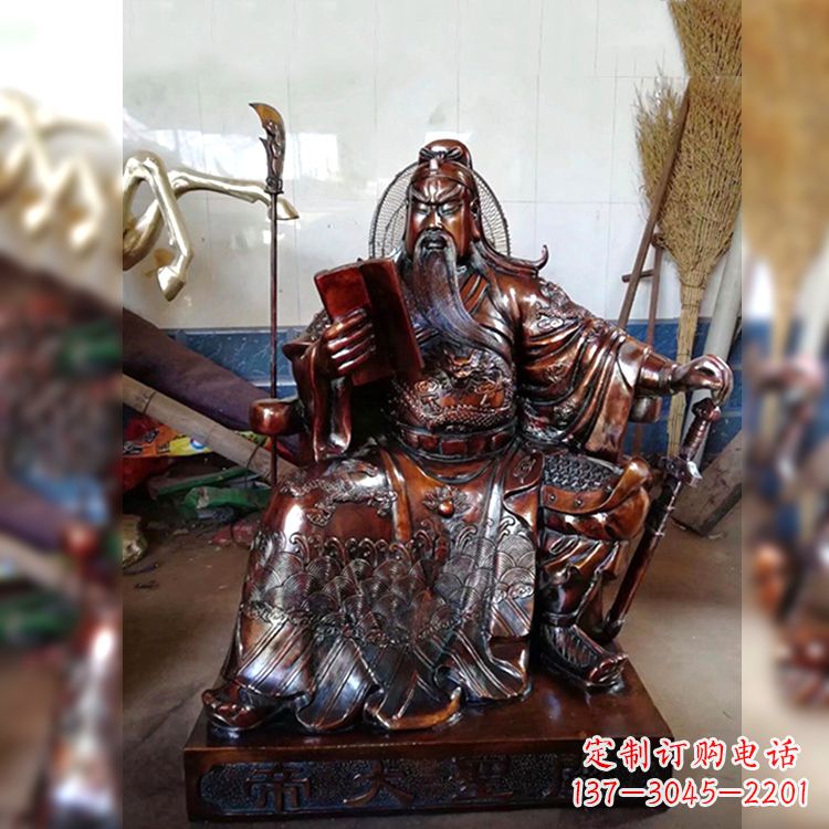 常州关公雕塑传承中华文化的珍贵标志