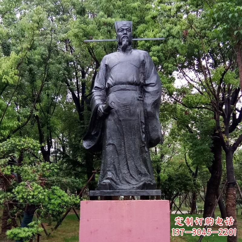 常州铜雕陶渊明——传承古代文学精髓