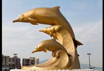 常州海豚雕塑——美丽的城市标志