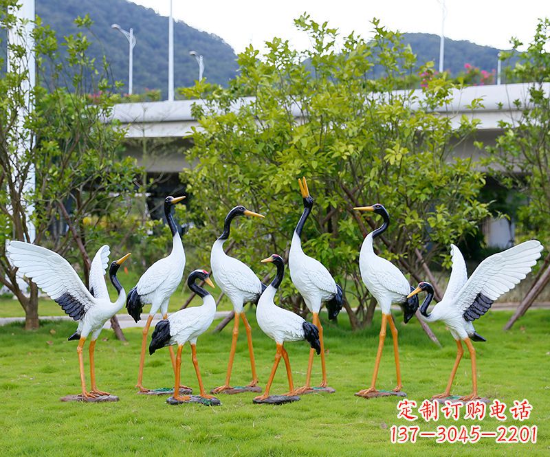 常州仙鹤雕塑传承中国文化精髓