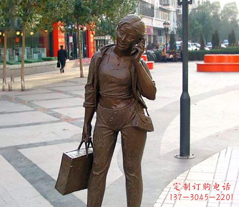 常州通话女性雕塑